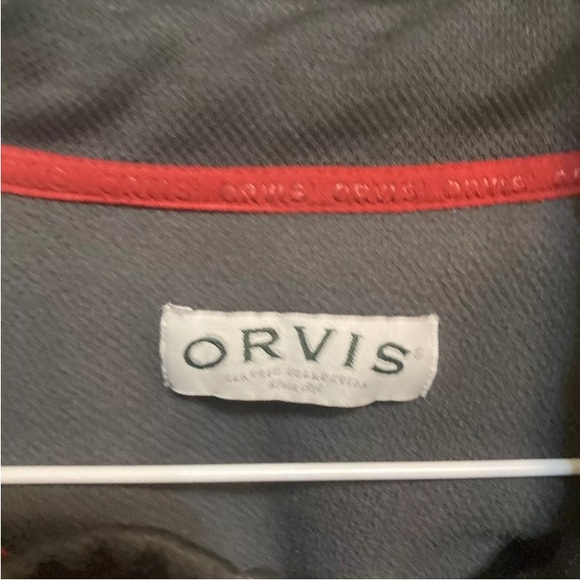 Men's ORVIS Black Jacket Full Zip Water Resistant Classic Collection Size XL - Picture 2 of 9